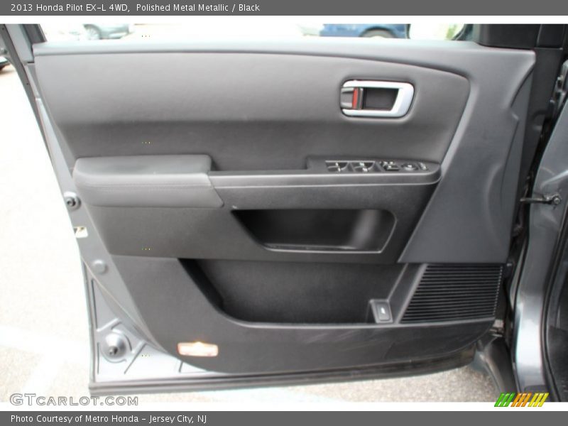 Polished Metal Metallic / Black 2013 Honda Pilot EX-L 4WD