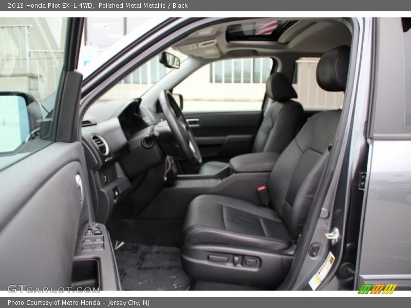 Polished Metal Metallic / Black 2013 Honda Pilot EX-L 4WD