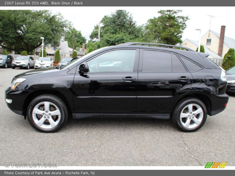 Black Onyx / Black 2007 Lexus RX 350 AWD