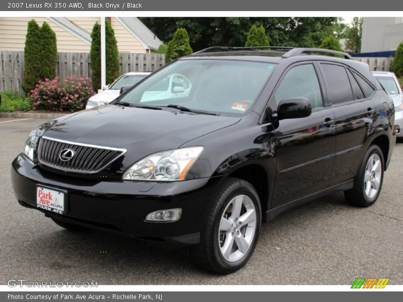 Black Onyx / Black 2007 Lexus RX 350 AWD