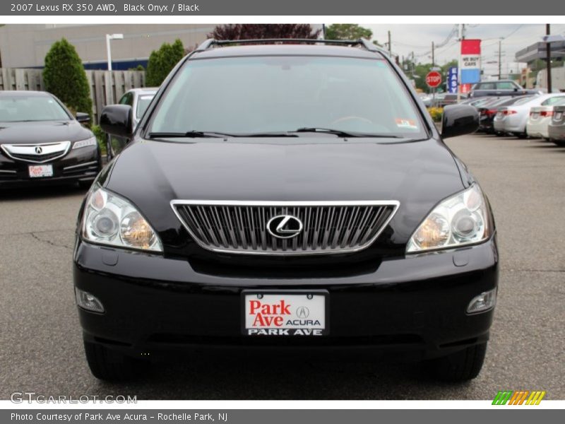 Black Onyx / Black 2007 Lexus RX 350 AWD
