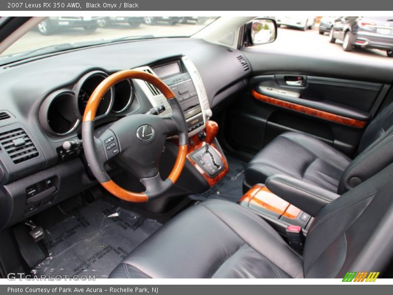 Black Onyx / Black 2007 Lexus RX 350 AWD