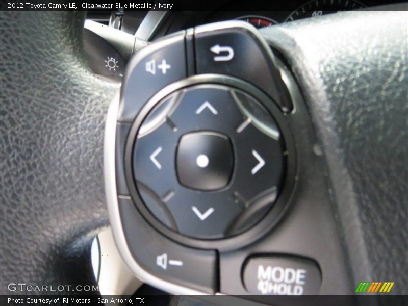 Clearwater Blue Metallic / Ivory 2012 Toyota Camry LE