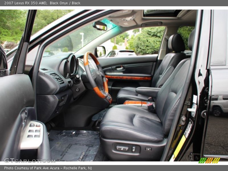 Black Onyx / Black 2007 Lexus RX 350 AWD
