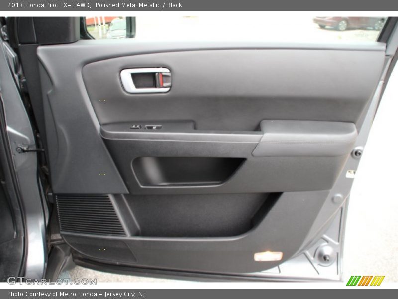 Polished Metal Metallic / Black 2013 Honda Pilot EX-L 4WD