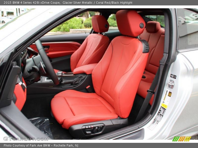 Front Seat of 2015 4 Series 428i xDrive Coupe