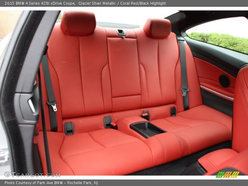 Rear Seat of 2015 4 Series 428i xDrive Coupe