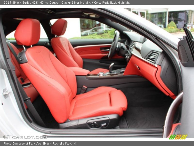 Front Seat of 2015 4 Series 428i xDrive Coupe