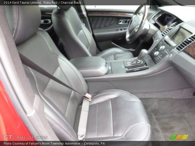 Ruby Red / Charcoal Black 2014 Ford Taurus Limited