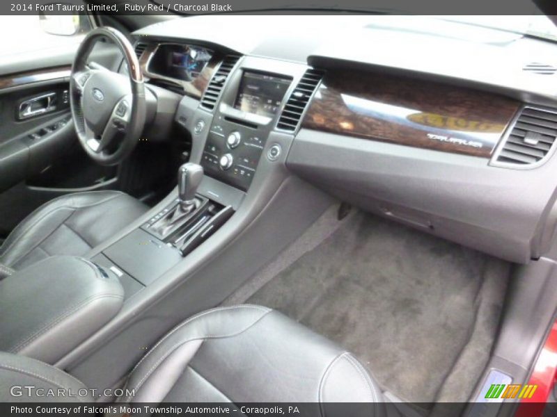 Ruby Red / Charcoal Black 2014 Ford Taurus Limited