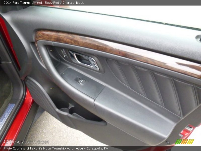 Ruby Red / Charcoal Black 2014 Ford Taurus Limited