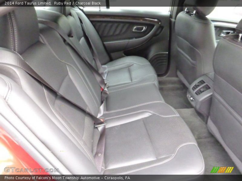 Ruby Red / Charcoal Black 2014 Ford Taurus Limited