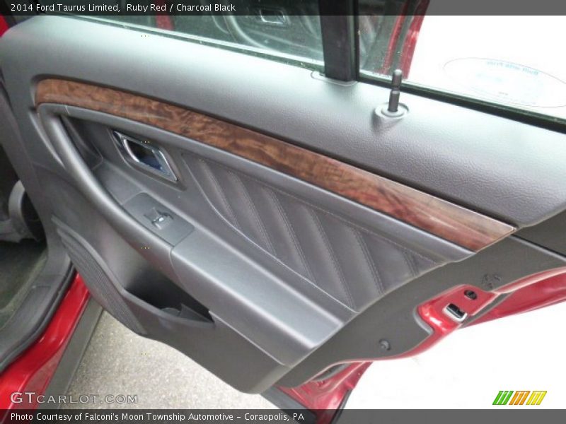 Ruby Red / Charcoal Black 2014 Ford Taurus Limited