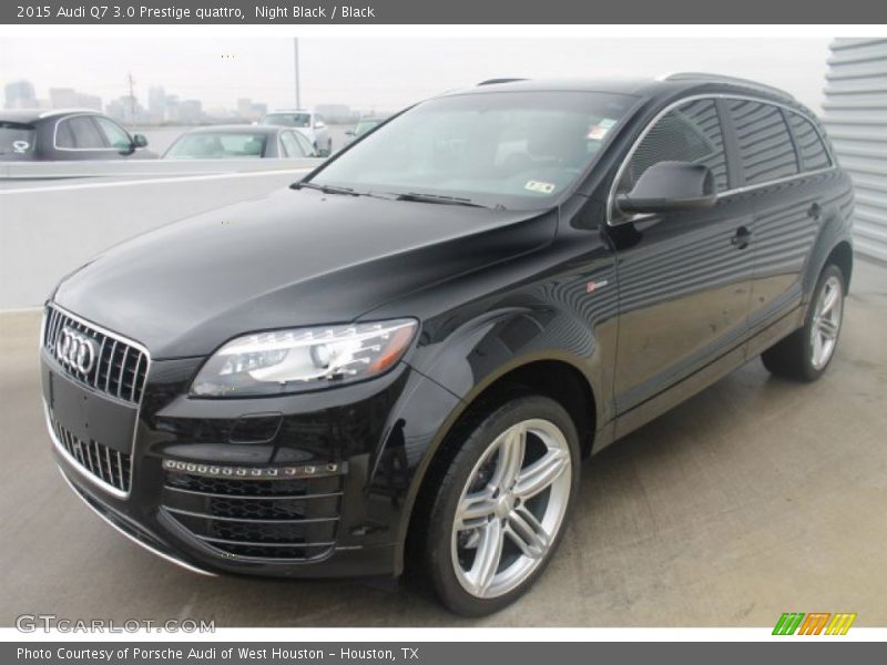 Night Black / Black 2015 Audi Q7 3.0 Prestige quattro