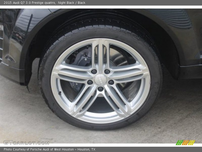 Night Black / Black 2015 Audi Q7 3.0 Prestige quattro