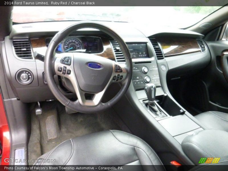 Ruby Red / Charcoal Black 2014 Ford Taurus Limited