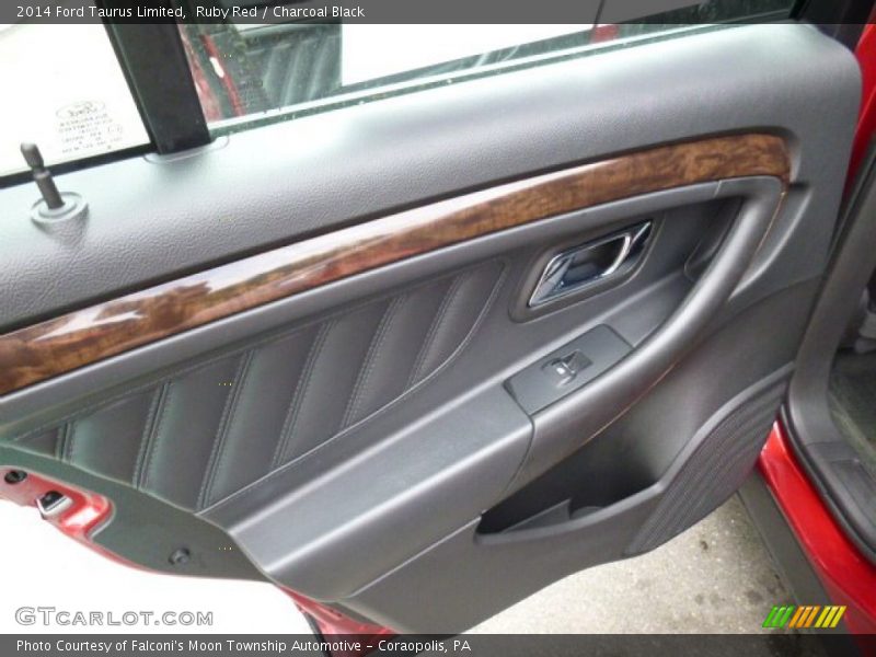 Ruby Red / Charcoal Black 2014 Ford Taurus Limited