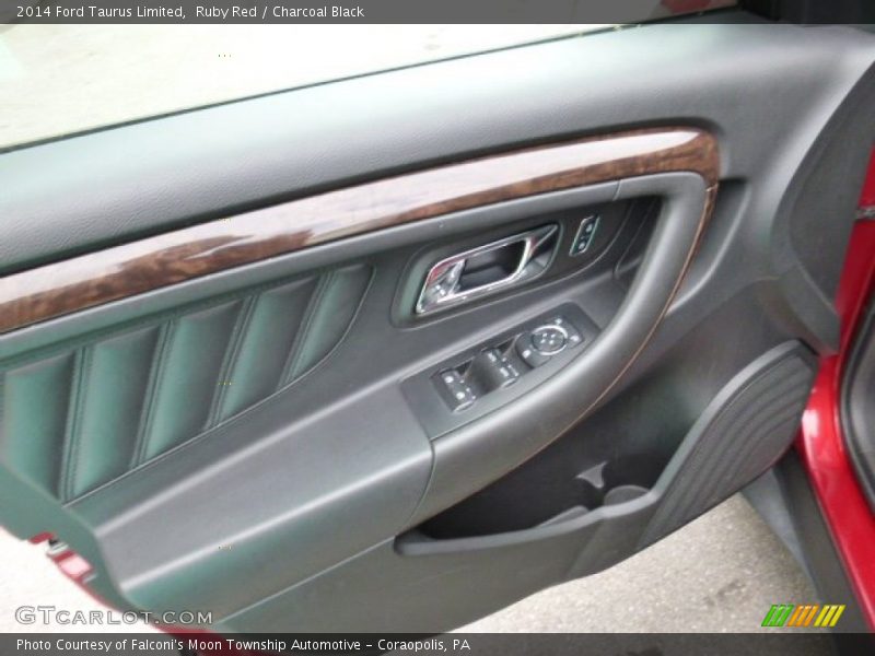 Ruby Red / Charcoal Black 2014 Ford Taurus Limited