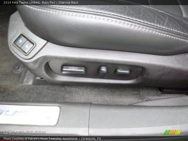 Ruby Red / Charcoal Black 2014 Ford Taurus Limited