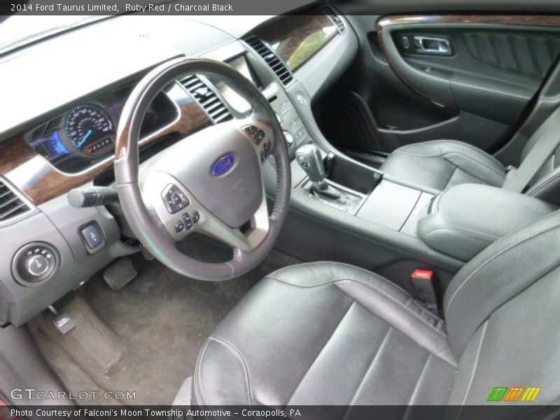 Ruby Red / Charcoal Black 2014 Ford Taurus Limited