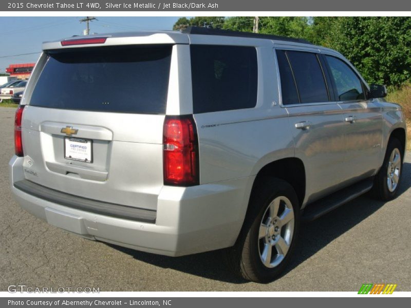 Silver Ice Metallic / Jet Black/Dark Ash 2015 Chevrolet Tahoe LT 4WD