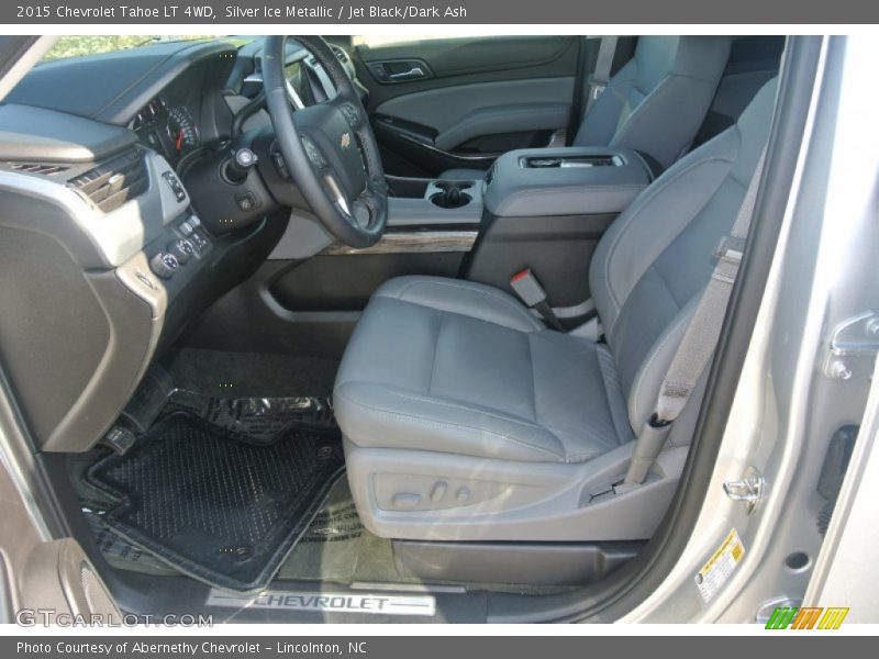 Silver Ice Metallic / Jet Black/Dark Ash 2015 Chevrolet Tahoe LT 4WD