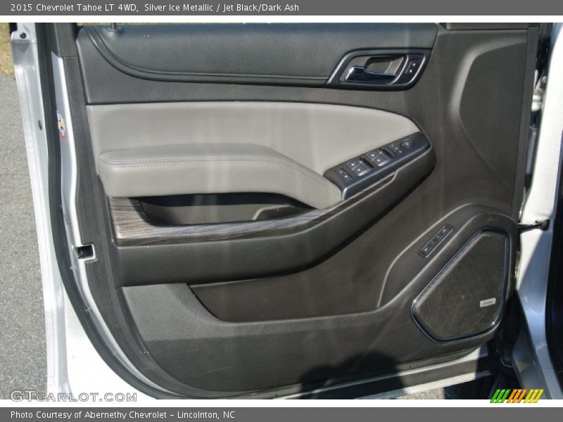Silver Ice Metallic / Jet Black/Dark Ash 2015 Chevrolet Tahoe LT 4WD