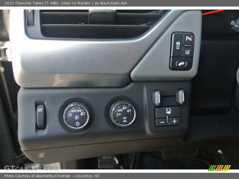 Silver Ice Metallic / Jet Black/Dark Ash 2015 Chevrolet Tahoe LT 4WD