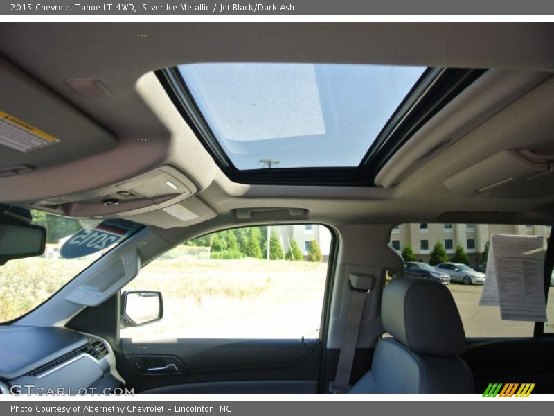 Silver Ice Metallic / Jet Black/Dark Ash 2015 Chevrolet Tahoe LT 4WD