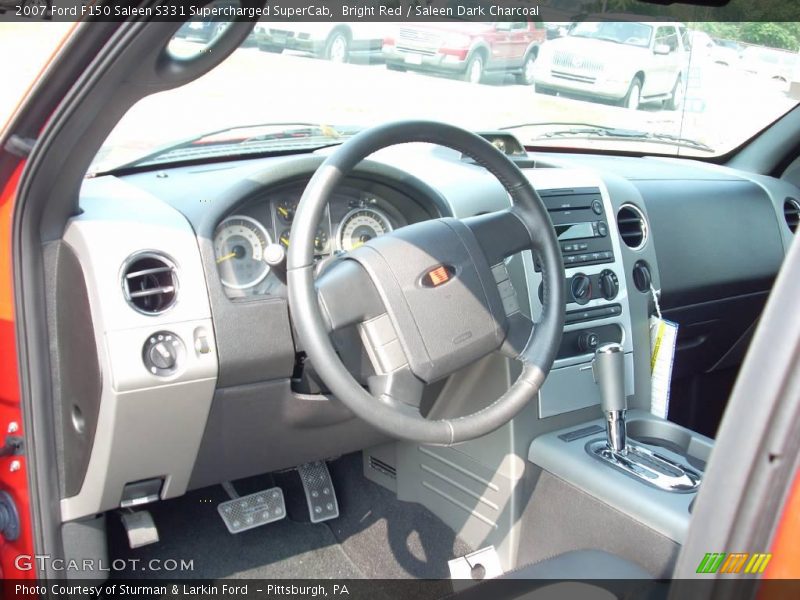  2007 F150 Saleen S331 Supercharged SuperCab Saleen Dark Charcoal Interior