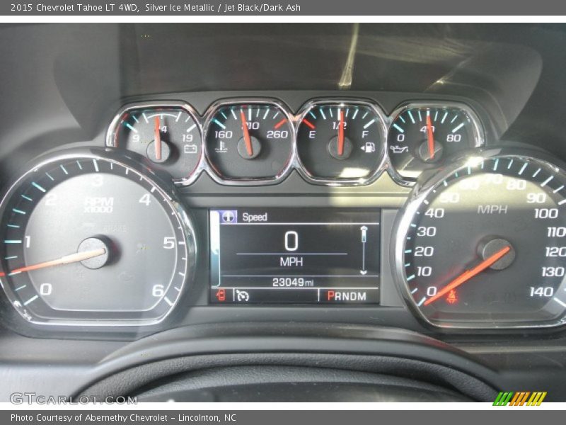 Silver Ice Metallic / Jet Black/Dark Ash 2015 Chevrolet Tahoe LT 4WD