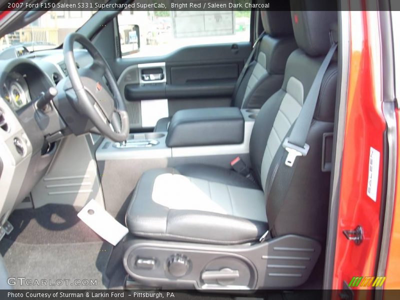  2007 F150 Saleen S331 Supercharged SuperCab Saleen Dark Charcoal Interior