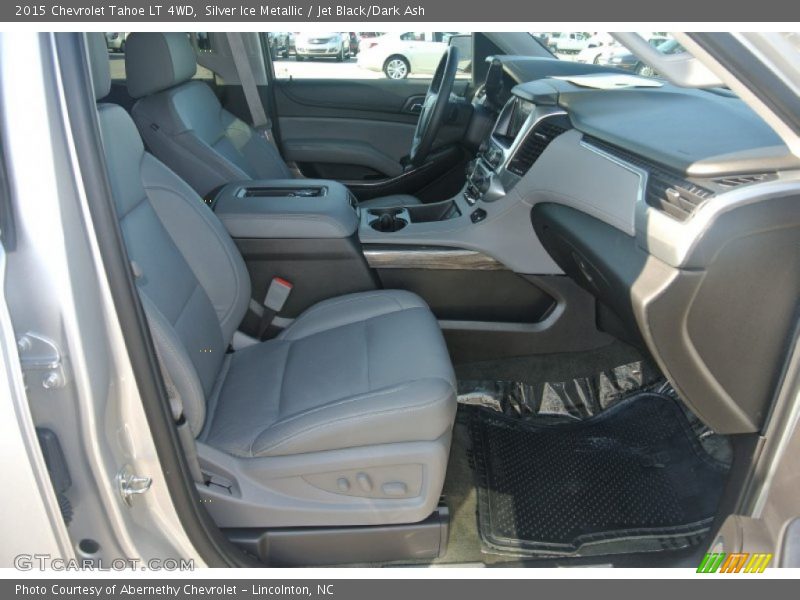 Silver Ice Metallic / Jet Black/Dark Ash 2015 Chevrolet Tahoe LT 4WD
