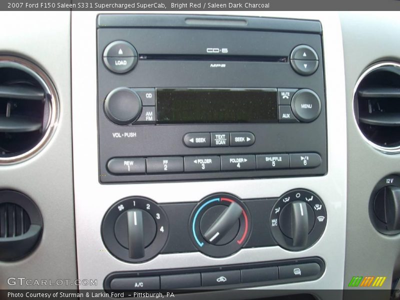 Controls of 2007 F150 Saleen S331 Supercharged SuperCab