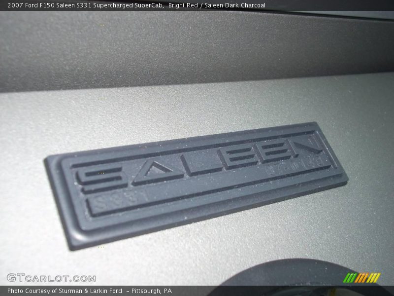  2007 F150 Saleen S331 Supercharged SuperCab Logo