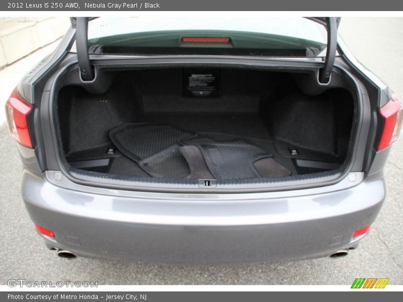 Nebula Gray Pearl / Black 2012 Lexus IS 250 AWD