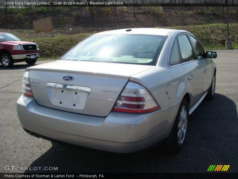 Silver Birch Metallic / Medium Light Stone 2008 Ford Taurus Limited