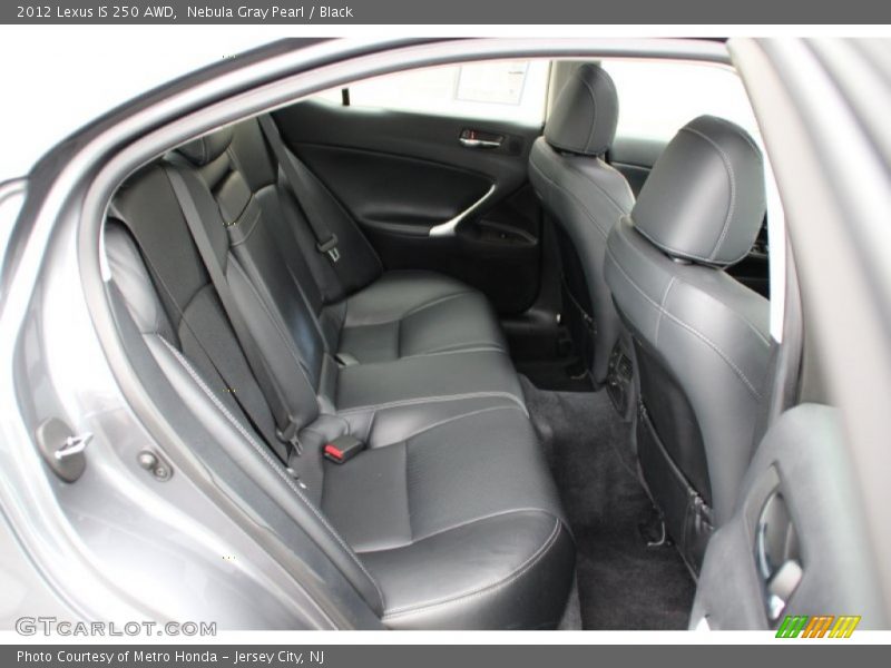 Nebula Gray Pearl / Black 2012 Lexus IS 250 AWD