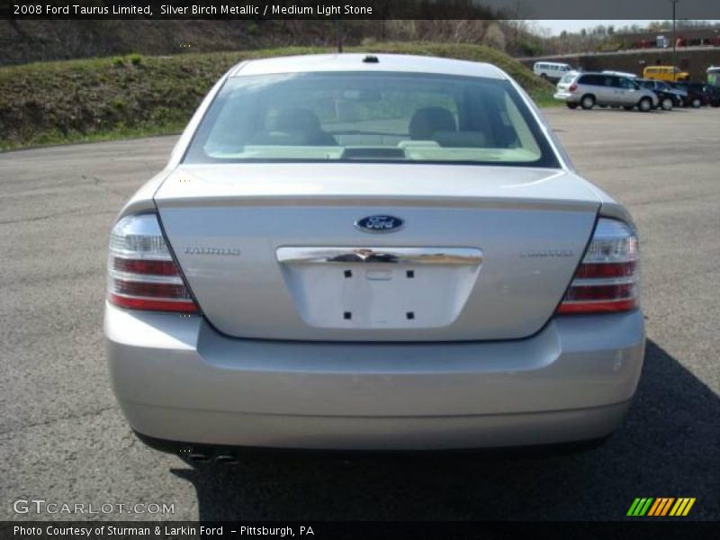 Silver Birch Metallic / Medium Light Stone 2008 Ford Taurus Limited