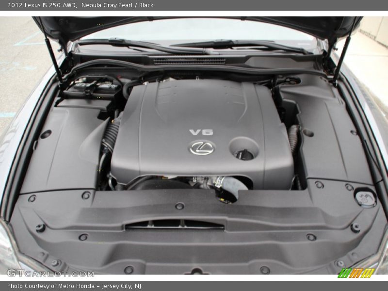 Nebula Gray Pearl / Black 2012 Lexus IS 250 AWD