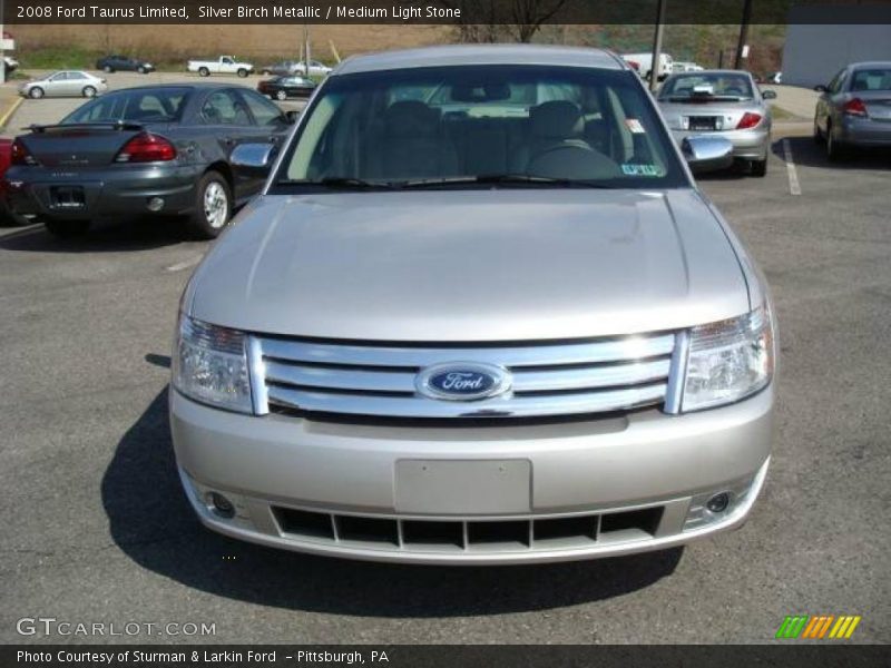 Silver Birch Metallic / Medium Light Stone 2008 Ford Taurus Limited