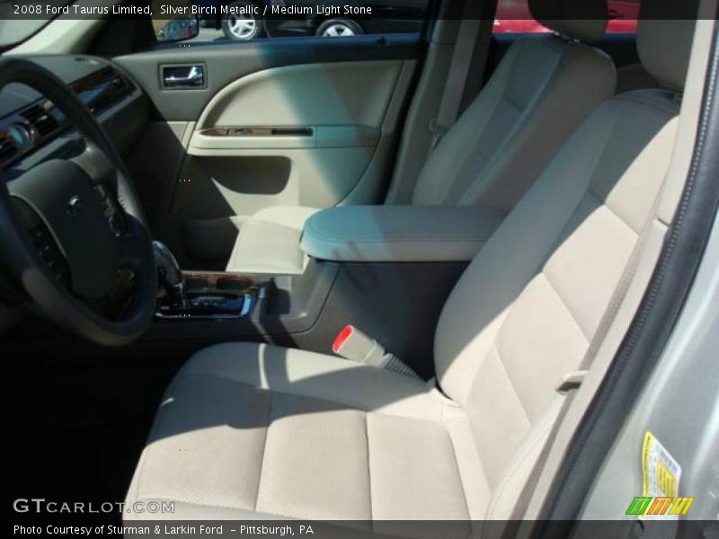 Silver Birch Metallic / Medium Light Stone 2008 Ford Taurus Limited