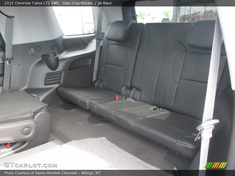Slate Gray Metallic / Jet Black 2015 Chevrolet Tahoe LTZ 4WD