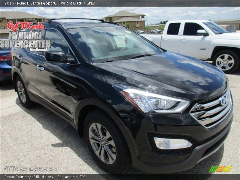 Twilight Black / Gray 2016 Hyundai Santa Fe Sport