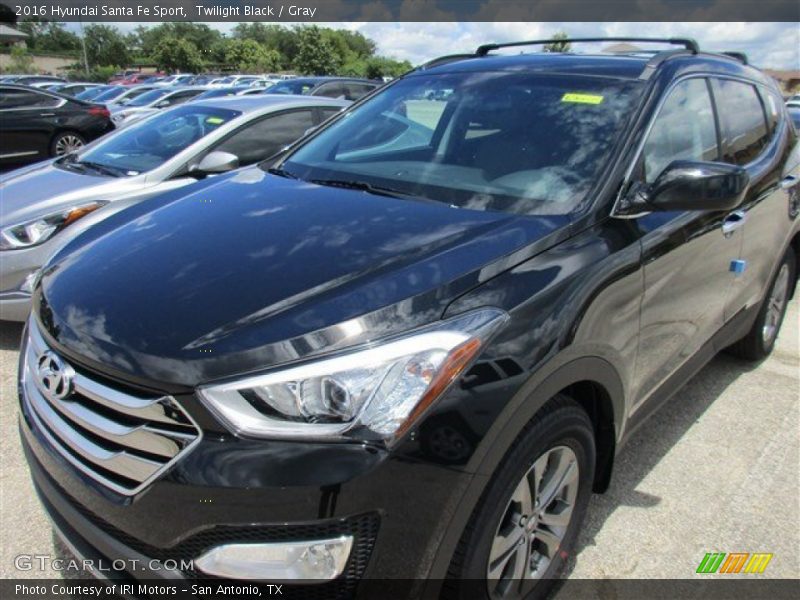 Twilight Black / Gray 2016 Hyundai Santa Fe Sport