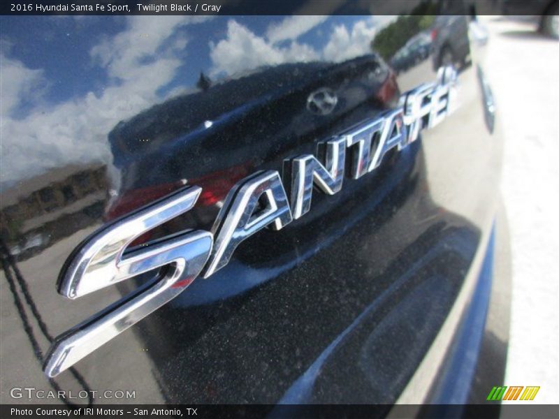 Twilight Black / Gray 2016 Hyundai Santa Fe Sport