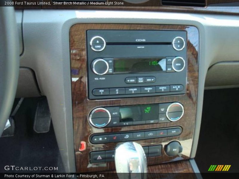 Silver Birch Metallic / Medium Light Stone 2008 Ford Taurus Limited