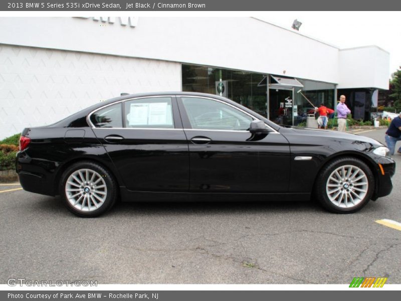 Jet Black / Cinnamon Brown 2013 BMW 5 Series 535i xDrive Sedan