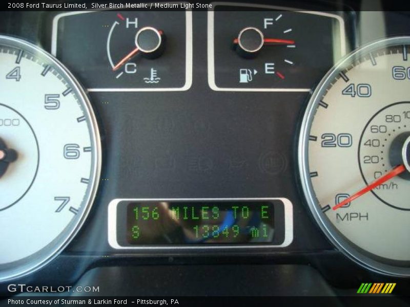 Silver Birch Metallic / Medium Light Stone 2008 Ford Taurus Limited