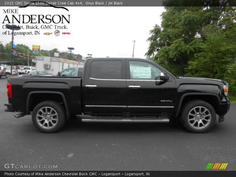 Onyx Black / Jet Black 2015 GMC Sierra 1500 Denali Crew Cab 4x4